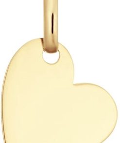 Glow | Glow 242.0053.10 Dames Hanger - Sieraad - 14 Karaat Goud - 12 mm breed - 1 cm lang | Nu te koop bij 14Karaats.nl | 10001091-Pendants
