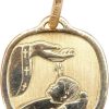 Christian | Gouden doopsel hanger | Nu te koop bij 14Karaats.nl | 10001091-Pendants