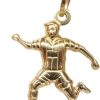 Christian | Gouden voetbal hanger | Nu te koop bij 14Karaats.nl | 10001091-Pendants