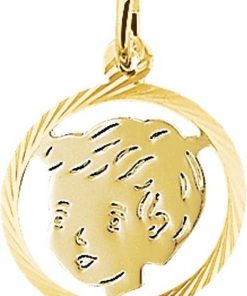 Its-Beautiful | Huiscollectie Gouden Bedel jongen 4018360 | Nu te koop bij 14Karaats.nl | 10001091-Pendants