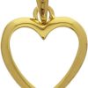 The Jewelry Collection | The Jewelry Collection Hanger Hart - Goud | Nu te koop bij 14Karaats.nl | 10001091-Pendants