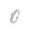 Blush | Blush Ring 1126WZI -  Wit Goud (14Krt.) met Zirconia | Nu te koop bij 14Karaats.nl | 10001092-Rings