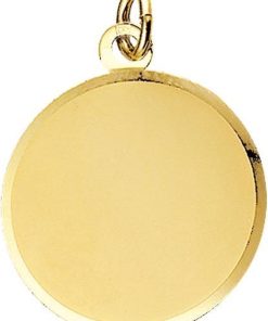 The Jewelry Collection For Men | The Jewelry Collection For Men Graveerhanger Gediamanteerd - Goud | Nu te koop bij 14Karaats.nl | 10001091-Pendants