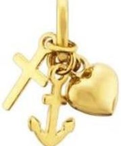 Kasius | 40.18521 bedel geluk hoop liefde 14 k | Nu te koop bij 14Karaats.nl | 10001091-Pendants