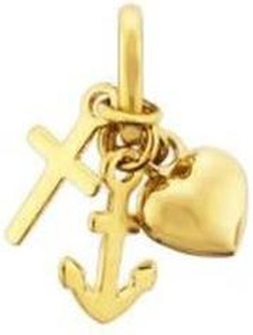 Kasius | 40.18521 bedel geluk hoop liefde 14 k | Nu te koop bij 14Karaats.nl | 10001091-Pendants