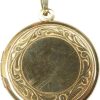 Christian | Geel gouden medaillon classic | Nu te koop bij 14Karaats.nl | 10001091-Pendants