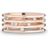 Quinn | Quinn - Dames Ring - 585 / - rose goud - 3211135 | Nu te koop bij 14Karaats.nl | 10001092-Rings