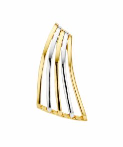 Mori | Mori Gold 14krt geel-/witgouden hanger