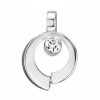 Mori | Mori Gold 14krt witgouden hanger met 0