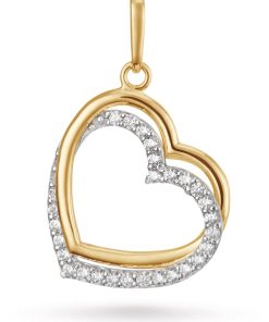 Glow | Glow 220.0309.00 Dames Hanger - Hart | Nu te koop bij 14Karaats.nl | 10001091-Pendants