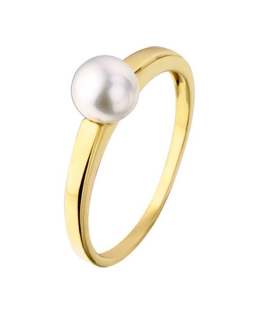 SPARKLE14 | The Jewelry Collection Ring Parel - Goud | Nu te koop bij 14Karaats.nl | 10001092-Rings